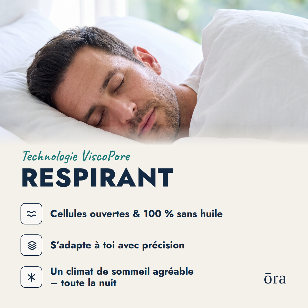 Matelas Ora Ultra+ Respirant #Lang_fr