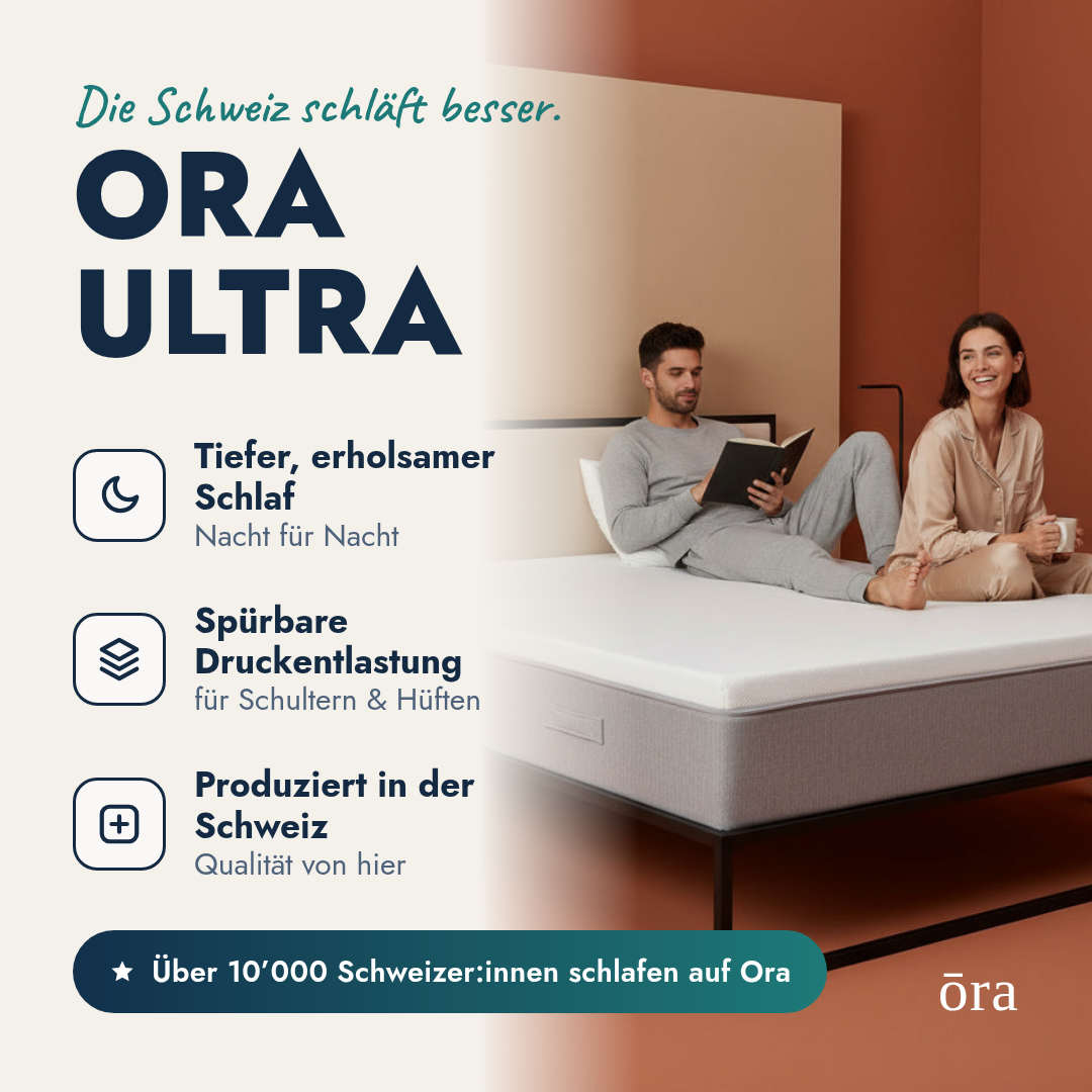 Ora Ultra Premium Matratze Markenversprechen #Lang_de