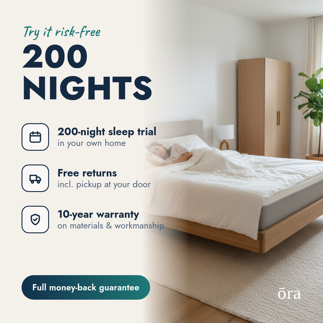 Ora Ultra Premium Mattress 200 Nights #Lang_en